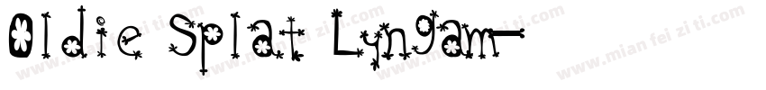 Oldie Splat Lyngam字体转换
